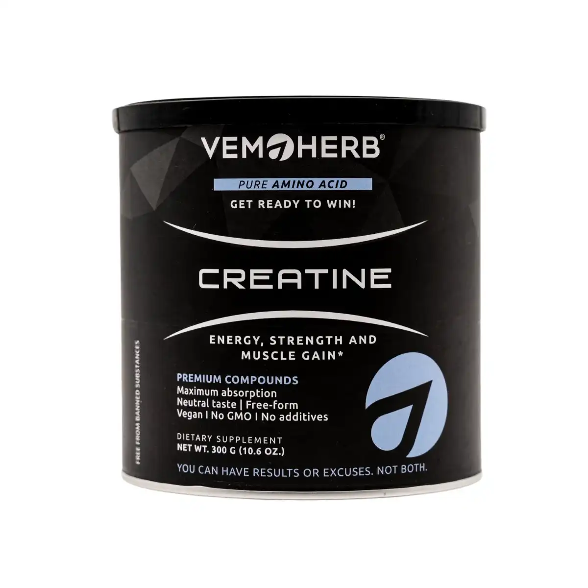 CREATINE (1) Creatine, 300 g I VemoHerb<sup>®</sup> - immagine 1