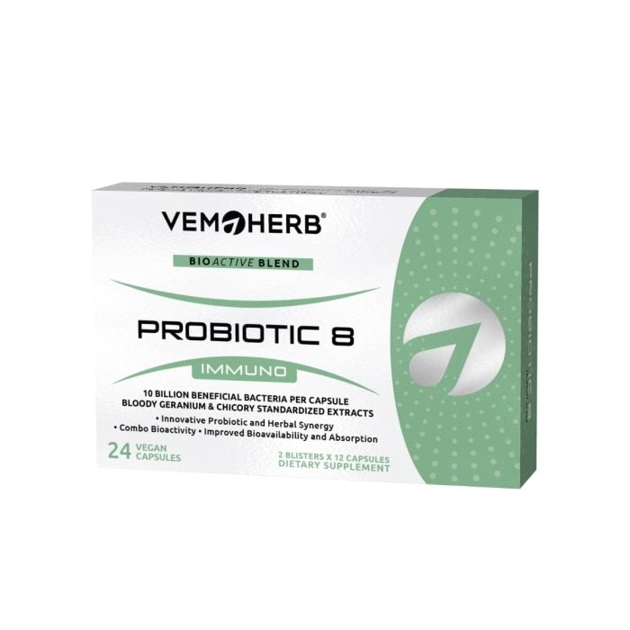 ProBiotic 8 Immuno, 24 caps I VemoHerb<sup>®</sup> - Image 1