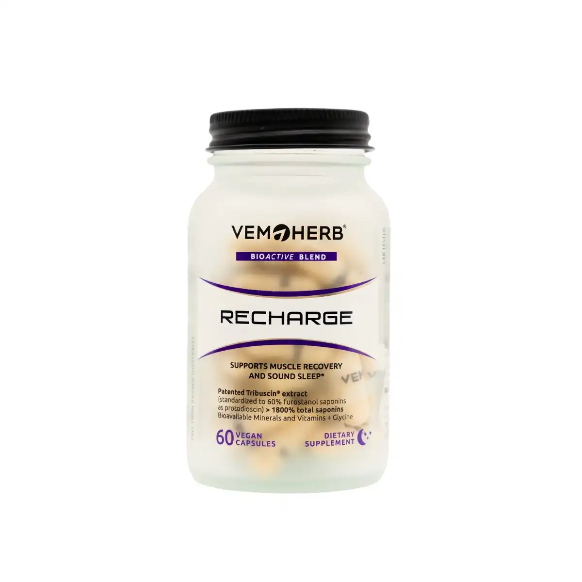 RECHARGE (1) Recharge, 60 capsules I VemoHerb<sup>®</sup> - Image 1