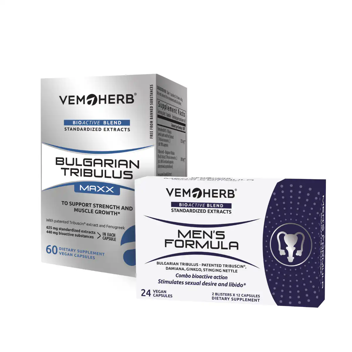 VEMO SETS EN - Web (5) Tribulus Maxx + Men's Formula I VemoHerb<sup>®</sup> - Image 1