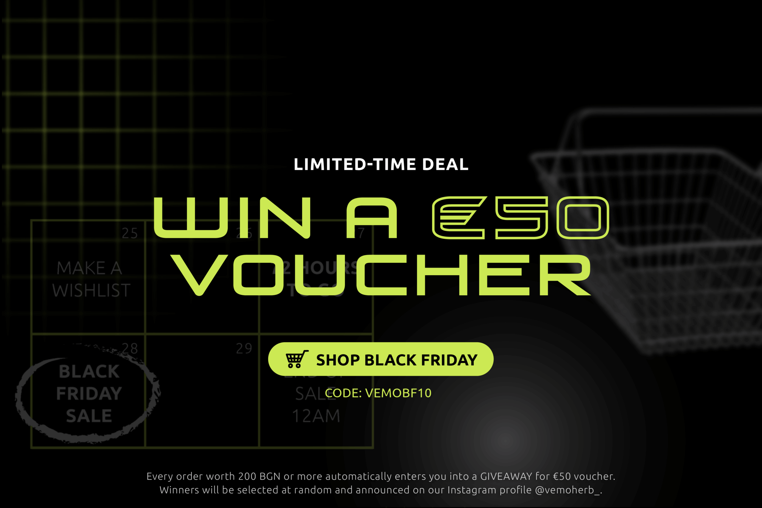 black friday giveaway